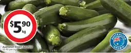 Coles Coles Green Zucchini offer