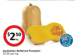 Coles Australian Butternut Pumpkin offer