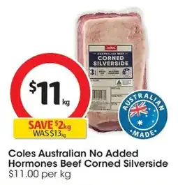 Coles Coles Corned Silverside offer