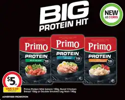 Coles Primo Protein Mild Hungarian Salami offer