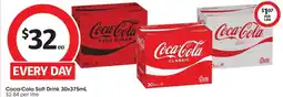 Coles Coca-Cola Zero Sugar Soft Drink Multipack Cans offer