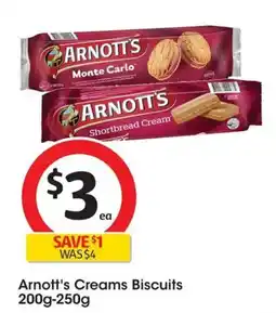 Coles Arnott's Monte Carlo Cream Biscuits offer