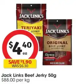 Coles Jack Link's Original Beef Jerky offer