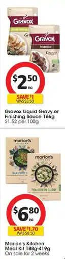 Coles Marion's Kitchen Thai Green Curry Cooking Kit offer