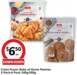 Coles Coles Frozen Bake at Home Pastries offer