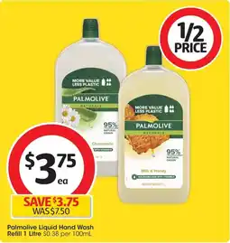 Coles Palmolive Liquid Hand Wash Refill offer