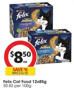 Coles Felix Cat Food offer