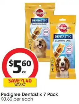 Coles Pedigree Dentastix offer