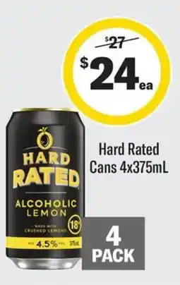 Coles Hard Rated Cans offer