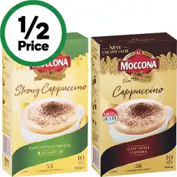 Woolworths Moccona Coffee Sachets-10 offer