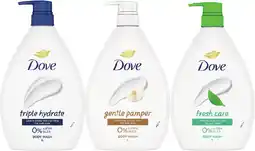 IGA Dove Body Wash Selected Varieties offer