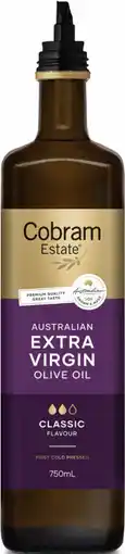 IGA Cobram Estate Extra Virgin Olive Oil Selected Varieties offer