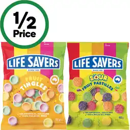Woolworths Life Savers offer