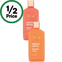 Woolworths Thanks To Nature Shampoo or Conditioner 500ml offer