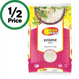 Woolworths SunRice Jasmine Fragrant Rice offer