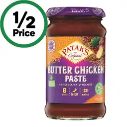 Woolworths Patak’s Curry Paste offer