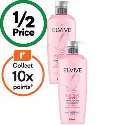 Woolworths L’Oréal Elvive Shampoo or Conditioner 800ml offer