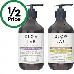 Woolworths Glow Lab Hand Wash offer