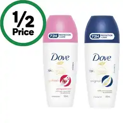 Woolworths Dove Advanced 72hr Roll On offer