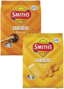 IGA Smith’s Crackers Selected Varieties offer