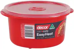 IGA Décor Microsafe Round Container offer