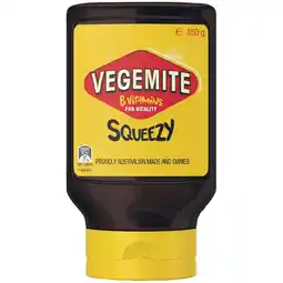 Woolworths Vegemite Squeezy offer