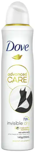 IGA Dove Advanced Care 72hr Antiperspirant Deodorant Selected Varieties offer