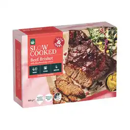 Woolworths Woolworths Slow Cooked Beef Brisket with Bourbon BBQ Sauce offer