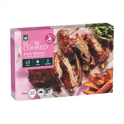 Woolworths Woolworths Slow Cooked Pork Riblets in a Smokey BBQ Marinade offer