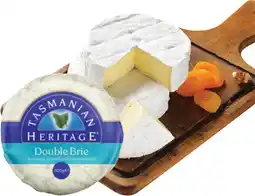 IGA Tasmanian Heritage Double Brie or Camembert 200g offer