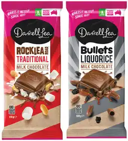 IGA Darrell Lea Chocolate Block 160‑180g Selected Varieties offer