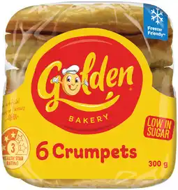 IGA Golden Crumpet Rounds Selected Varieties offer
