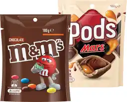 IGA M&M’s 120‑180g, Pods 160g or Maltesers 120‑140g Share Pack Selected Varieties offer