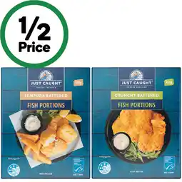 Woolworths NEW Just Caught Fish Fillets offer