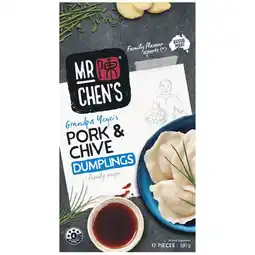 Woolworths Mr Chen’s Yum Cha Varieties offer