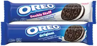IGA Oreo Cookies 140g or Double Stuff Cookies 136g Selected Varieties offer