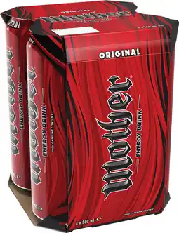 IGA Mother Energy Drink Selected Varieties offer