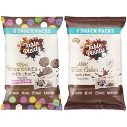 Woolworths Table Of Plenty Mini Rice Cakes – From the Health Food Aisle offer