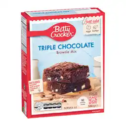 Woolworths Betty Crocker Treats Baking Mixes – Excludes Gluten Free offer