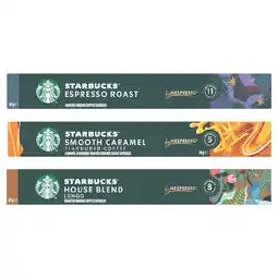 Woolworths Starbucks by Nespresso Coffee Capsules offer