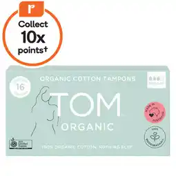 Woolworths TOM Organic Tampons offer
