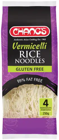 IGA Chang’s Vermicelli Rice Noodles offer