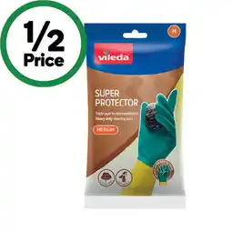 Woolworths Vileda Super Protector Gloves offer