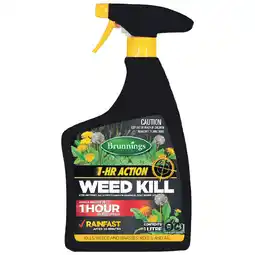 Woolworths Brunnings 1 Hour Action Weed Kill offer