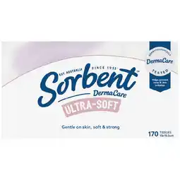Woolworths Sorbent Facial Tissues Ultra Soft offer