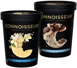 IGA Connoisseur Gourmet Ice Cream Selected Varieties offer