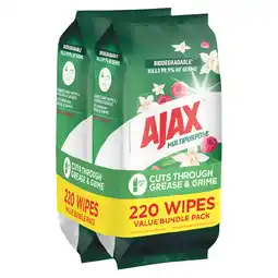 Woolworths Ajax Multipurpose Wipes offer