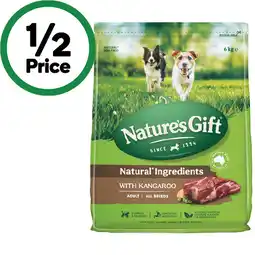Woolworths Nature’s Gift Dry Dog Food offer