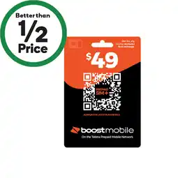 Woolworths Boost $49 Starter Pack¥ offer