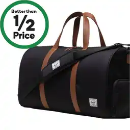 Woolworths Herschel Novel Duffle Bag Black offer